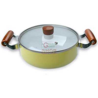 MAX PADELLA ALLUMINIO 32CM KOLOR M/BAKELITE 