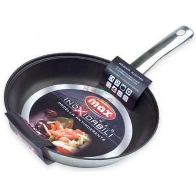 MAX NON-STICK STAINLESS PAN 28CM