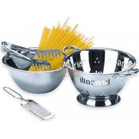 MAX PASTA SET 4 PCS INOX