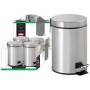 MAX PEDAL BIN 3 LT STAINLESS STEEL DISPLAY