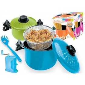 MAX POT 24CM + GRATER + SPAGHETTI SERVERS