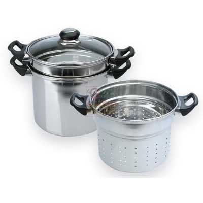 MAX STAINLESS STEEL POT 21 CM SET 3 PCS