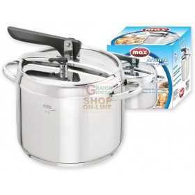MAX PENTOLA PRESSIONE 7LT 2 VALVOLE M/INOX 