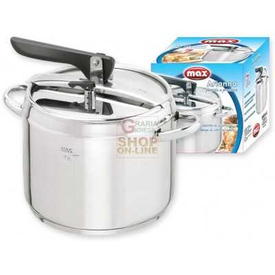 MAX PRESSURE COOKER 7LT 2 VALVES M / INOX