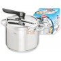 MAX PENTOLA PRESSIONE 7LT 2 VALVOLE M/INOX 