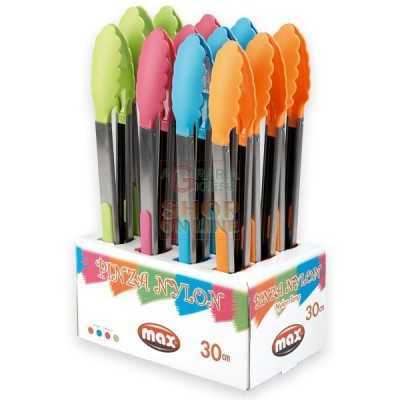 MAX PINZA NYLON 30CM - 4 COL. ASS. 
