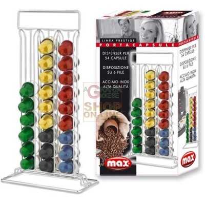 MAX PORTA CAPSULE NESPRESSO 54 POSTI 