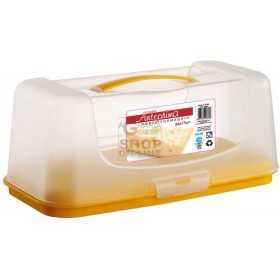 MAX PLASTIC CHEESE HOLDER, SEALED CLOSURE
