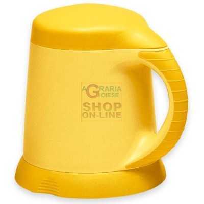 MAX FOOD HOLDER WITH VERY COLORFUL PLATE