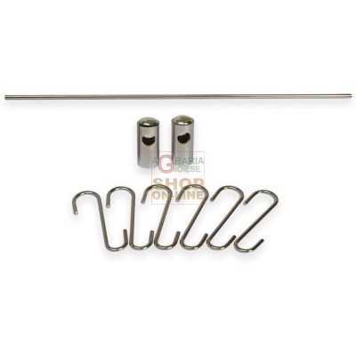 MAX ROTAIA 60CM + 6 GANCI E PERNI FISSAGGIO 