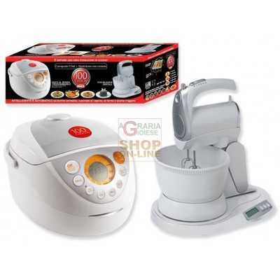 MAX SET 100CUOCHI E SBATTITORE CON CIOTOLA 