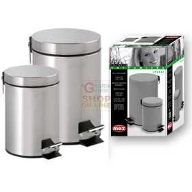 MAX SET 2 STEEL BIN 12 + 3 LITERS