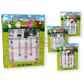 MAX SET 20 PZ POSATE ALLEGRA FATTORIA 