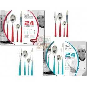 MAX SET 24 POSATE - COOKER CUTLERY 