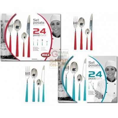 MAX SET 24 POSATE - COOKER CUTLERY 