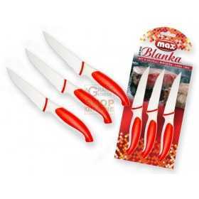 MAX SET OF 3 STEAK KNIVES BLANKA LINE