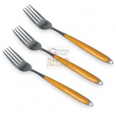 MAX SET 3 FORKS - 4 ASSORTED COLORS
