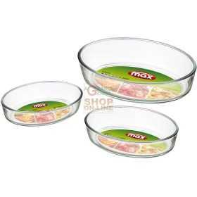 MAX SET 3 TEGLIE OVALI 3.2+2.4+1.6LT 