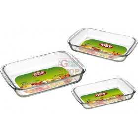 MAX SET 3 TEGLIE RETTANGOLARI 2.2-1.6-0.7LT 