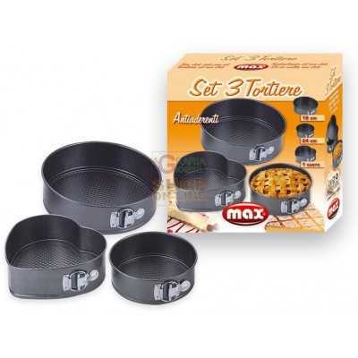 MAX SET 3 OPENABLE 2 ROUND CAKES + 1 HEART