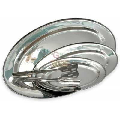 MAX SET 3 TRAYS + STAINLESS STEEL TONG