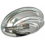 MAX SET 3 VASSOI + PINZA INOX 