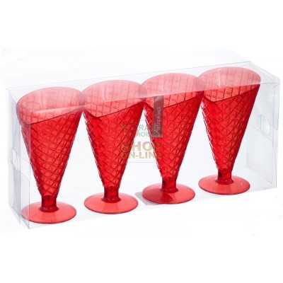 MAX SET 4 CALICI GELATO LINEA ANTEPRIMA 