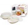 MAX SET 4PZ CONTENITORI+COPERCHI MICROONDE 