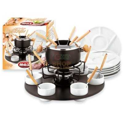 MAX SET FONDUE 6 PIATTI B.CHI FESTOSA 30PZ 