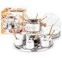 MAX SET FONDUE 6 PLATES B.CHI GIOCOSA 30PZ