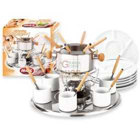 MAX SET FONDUE 6 PLATES B.CHI GIOCOSA 30PZ