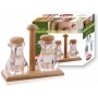 MAX SET OIL VINEGAR IN WOOD AND GLASS