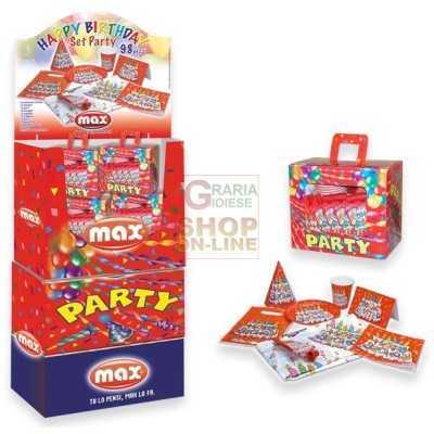 MAX SET PARTY 12 PLACES 98 PCS