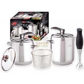 MAX SET PENTOLE PRESS.5+7LT CON ACCESSORI 