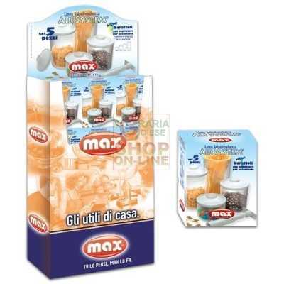 MAX SET SALVAFRESCHEZZA 5 PEZZI IN PALLBOX 