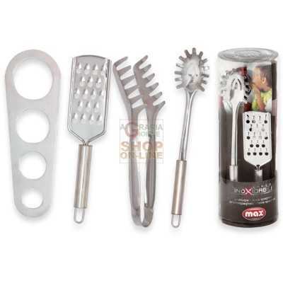 MAX SET SPAGHETTI INOXIDABILI 