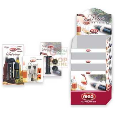 MAX SET VINO 3 PZ IN PALLBOX 