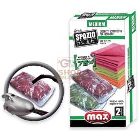 MAX EASY SPACE SAC. MEDIUM 2PZ 45X65 CM