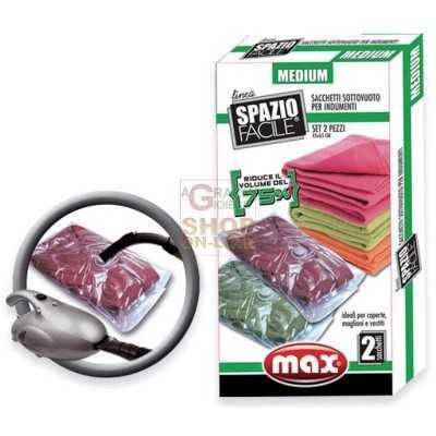MAX SPAZIO FACILE SAC. MEDIUM 2PZ 45X65 CM 