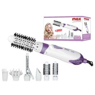 MAX NINFEA CURLY HAIR BRUSH 6 FUNCTIONS IN 1 WATT. 1000