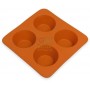 MAX STAMPO SILICONE 4 MUFFINS ROSSO 