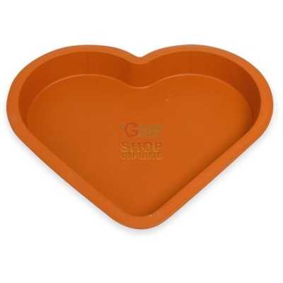 MAX STAMPO SILICONE CUORE ROSSO 
