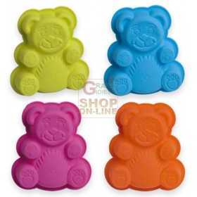 MAX SILICONE CAKE MOLD 17X15CM 4 COLORS