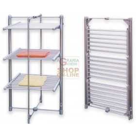 MAX RACK AND WARMER 3 FOLDING SHELVES
