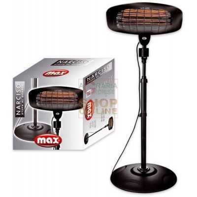 MAX NARCISO QUARTZ STOVE 2000W