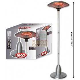 MAX MUSHROOM HALOGEN STOVE C / TIMER DIA.61CM