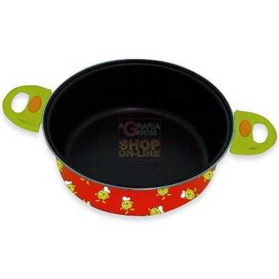 MAX TEGAMINO ALLUMINIO 18CM FRUIT AND FRIEND 