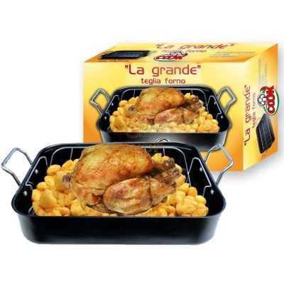 MAX TEGLIA FORNO CON GRIGLIA ANTIAD. 41X31 