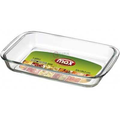 MAX TEGLIA RETTANGOLARE 1.8LT DIM.30X18X5CM 