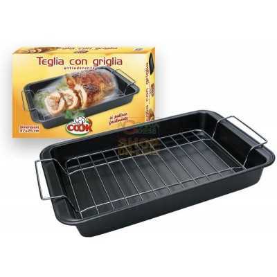 MAX RECTANGULAR TRAY WITH GRID 37X25